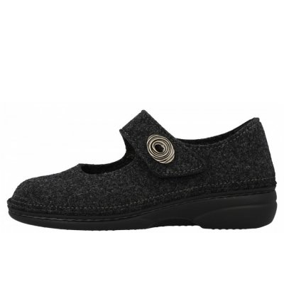Finn Comfort Ramsau Hausschuh in Grau