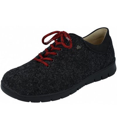 Finn Comfort Komfortschuh in anthrazit/schwarz