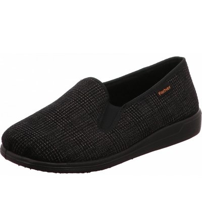 Fischer Markenschuhe Hausschuhe in anthrazit Fischer Markenschuhe Hausschuhe in anthrazit