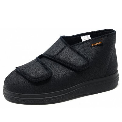Fischer Markenschuhe Klettschuh in schwarz Fischer Markenschuhe Klettschuh in schwarz