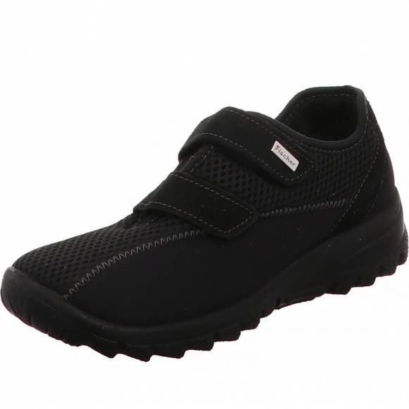 Fischer Markenschuhe Klettschuh in schwarz