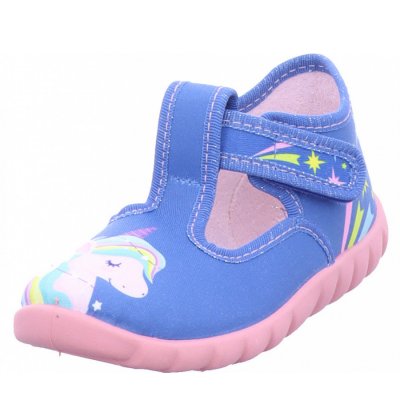 Fischer Markenschuhe Hausschuh in blau Fischer Markenschuhe Hausschuh in blau