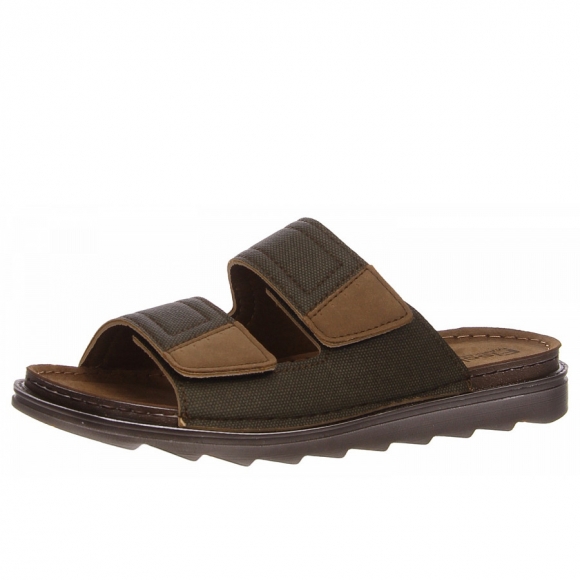 Fischer Markenschuhe Pantolette in oliv
