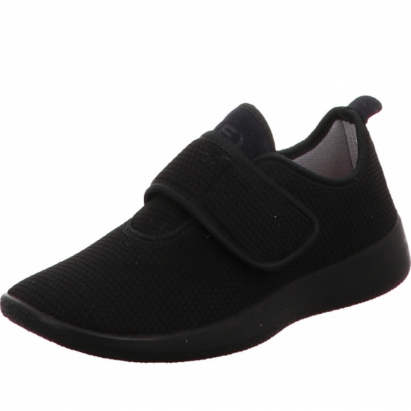 Fischer Markenschuhe Klettschuh in schwarz