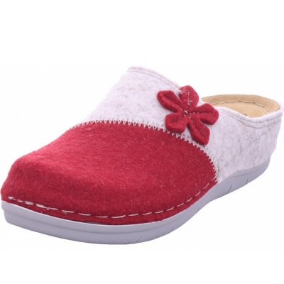 Fischer Markenschuhe Hausschuh in rot