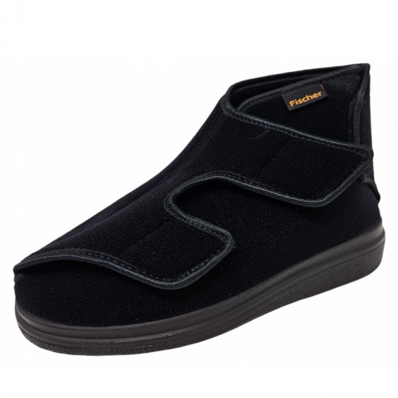 Fischer Markenschuhe Hausschuh in schwarz