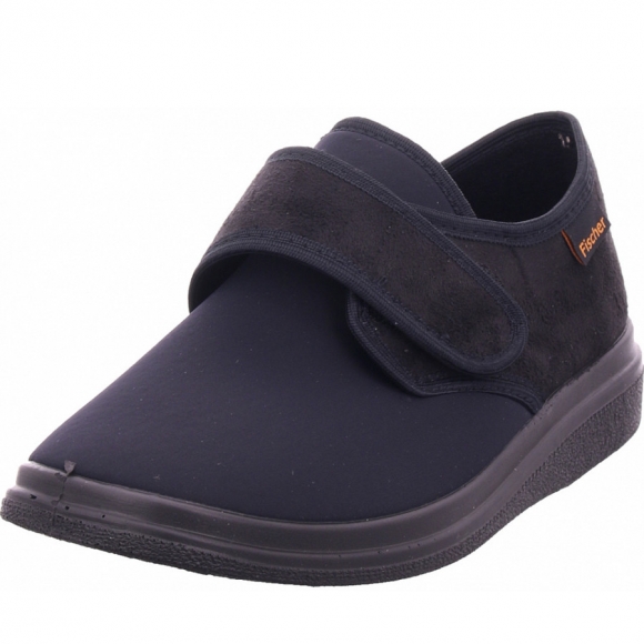 Fischer Markenschuhe Hausschuh in schwarz