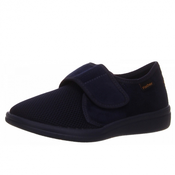 Fischer Markenschuhe Hausschuhe in blau