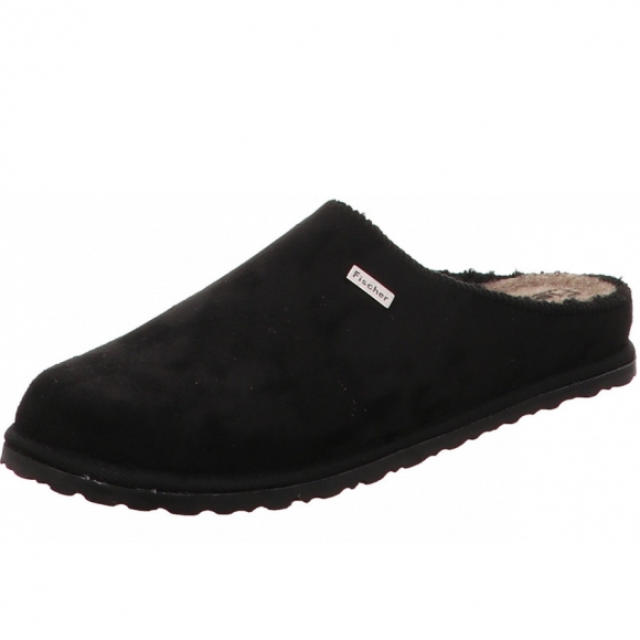 Fischer Markenschuhe Hauschuhe in schwarz