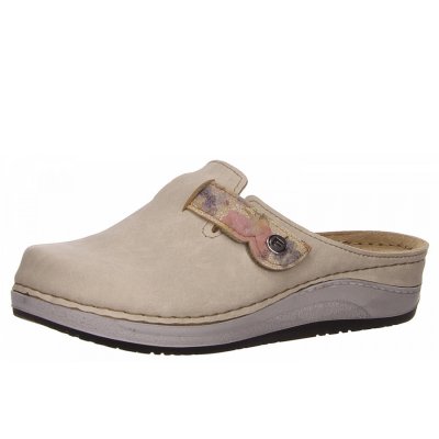 Fischer Markenschuhe Clogs in beige Fischer Markenschuhe Clogs in beige