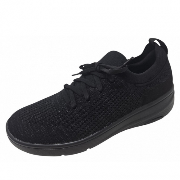 fitflop Super Q Knit Slipon Sneaker in allblack