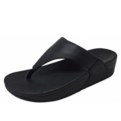 fitflop Lulu Toepost Zehensteg in black