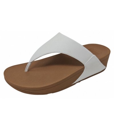 fitflop Lulu Toepost Zehensteg in white fitflop Lulu Toepost Zehensteg in white