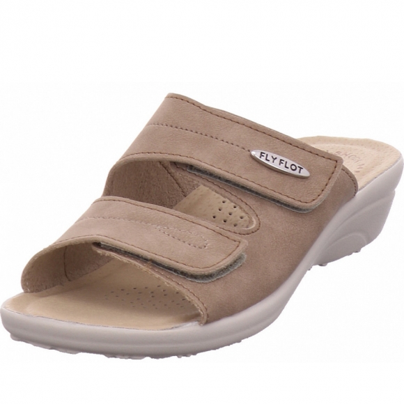 FLY FLOT Pantolette in beige