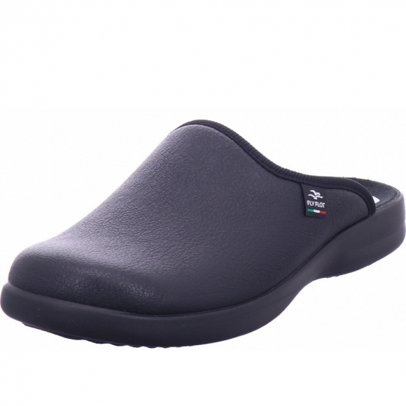 FLY FLOT Clogs in schwarz