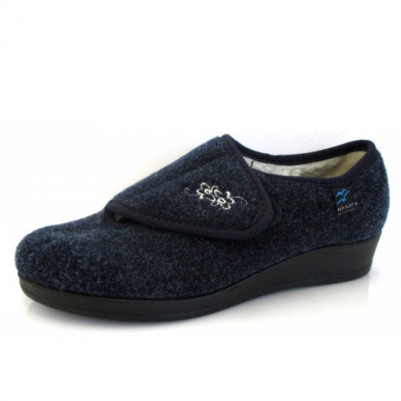 FLY FLOT Hauschuhe in blau