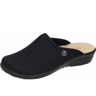 FLY FLOT Hauschuhe in schwarz