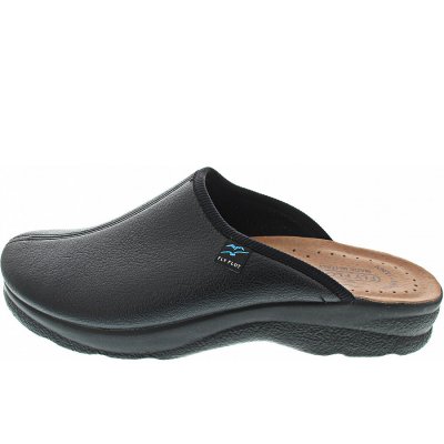 Fly Flot Hausschuh in black