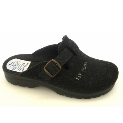 FLY FLOT Hausschuhe in schwarz FLY FLOT Hausschuhe in schwarz