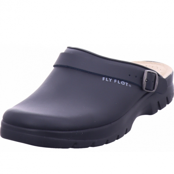 FLY FLOT Clogs in schwarz