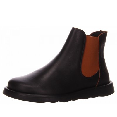 Fly London Stiefelette in schwarz kombi. Fly London Stiefelette in schwarz kombi.