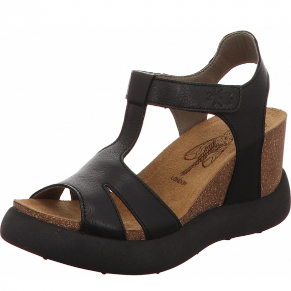 Fly London Sandalette in schwarz