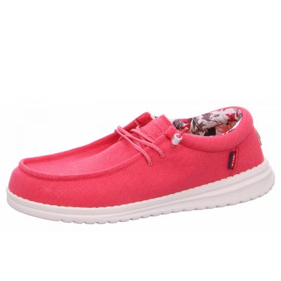 Fusion 2-2-1-0102A-1223 Slipper in washed canvas red Fusion 2-2-1-0102A-1223 Slipper in washed canvas red