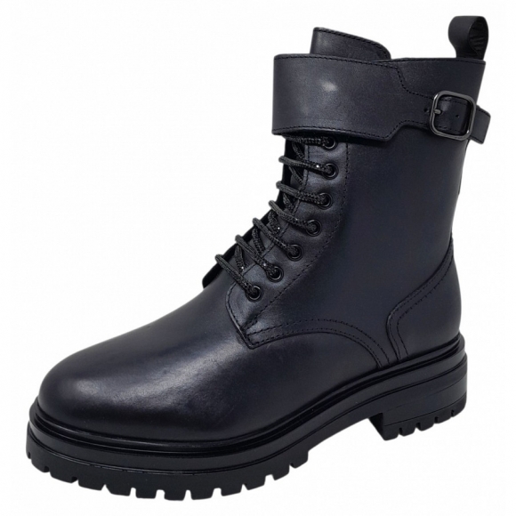 Fusion Schnürstiefel in schwarz