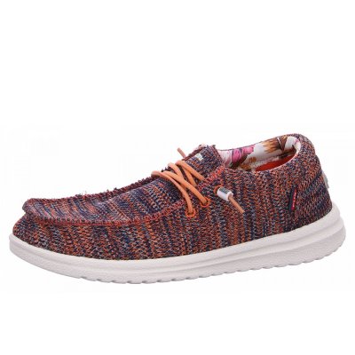 Fusion 2-2-2-0101H-0623 Slipper in melange blue orange Fusion 2-2-2-0101H-0623 Slipper in melange blue orange
