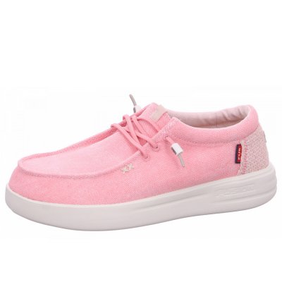 Fusion Slipper in washed canvas baby pink