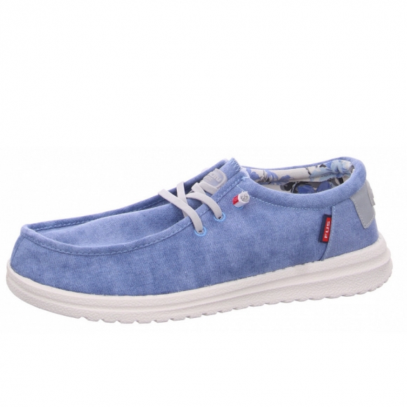 Fusion Slipper in jeans blue washed