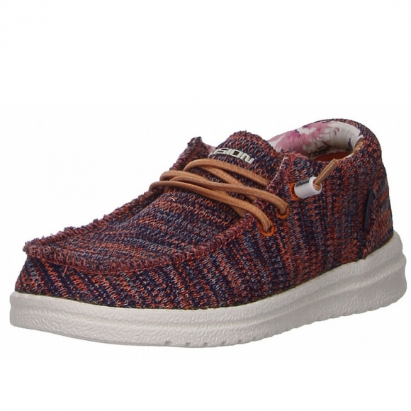 Fusion Slipper in blau kombi.