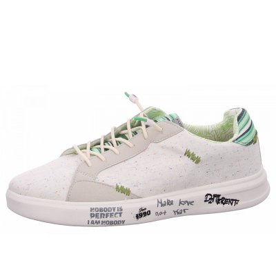 Fusion Leinenschuh in linen art green Fusion Leinenschuh in linen art green