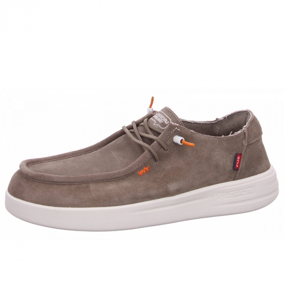 Fusion Sneaker in suede taupe Fusion Sneaker in suede taupe