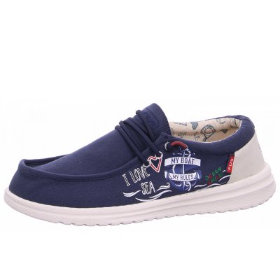 Fusion Slipper in marina life blue
