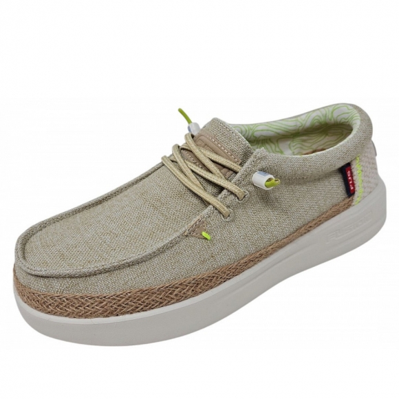 Fusion Schnürschuh in moss