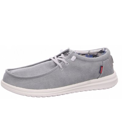 Fusion Slipper in lt.grey washed canvas