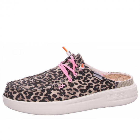 Fusion Slipper in leo beige