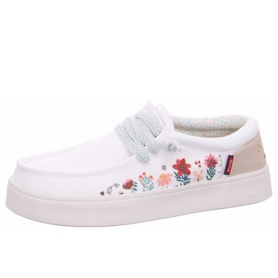 Fusion Slipper in flowers white Fusion Slipper in flowers white