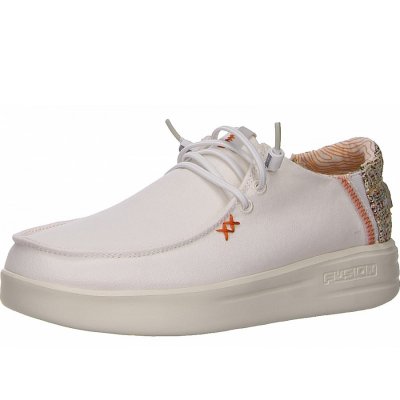 Fusion Sneaker in weiß kombi.