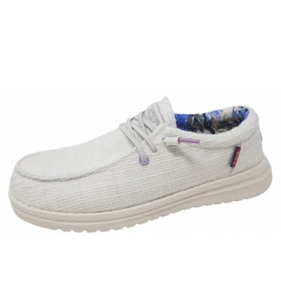 Fusion Halbschuhe in white glitter