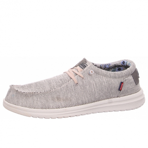 Fusion Slipper in beige fine knitt