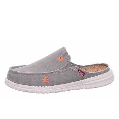 Fusion Slipper in canvas lt.grey Fusion Slipper in canvas lt.grey