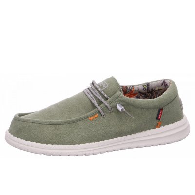 Fusion Slipper in washed canvas sage