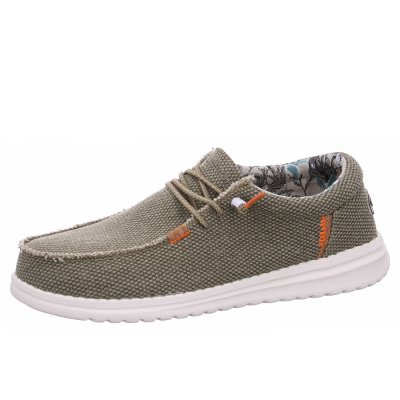 Fusion Leinenschuh in jute moss