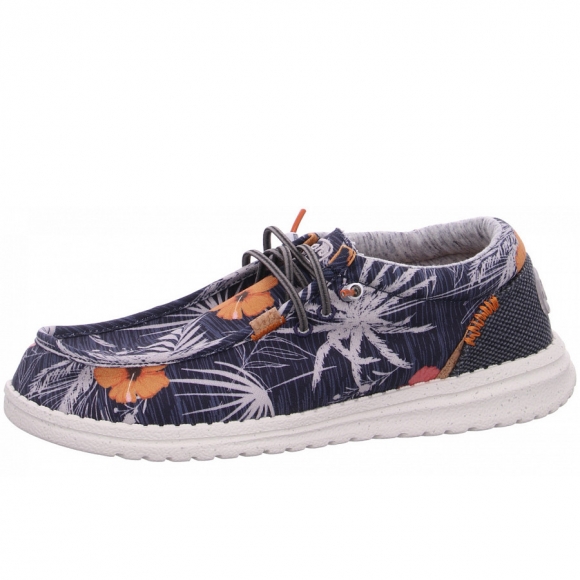 Fusion Slipper in jungle navy