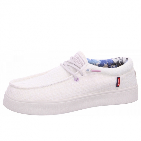 Fusion Slipper in glitter wool white