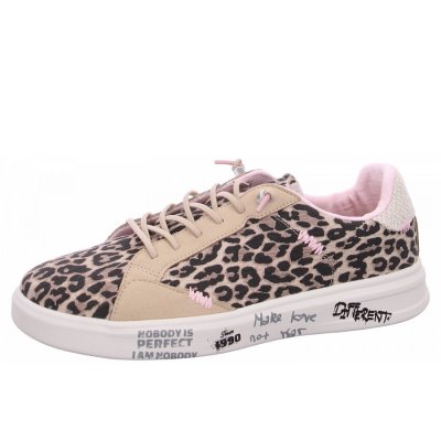 Fusion Leinenschuh in leo beige