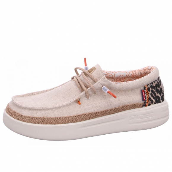 Fusion Slipper in linen sand