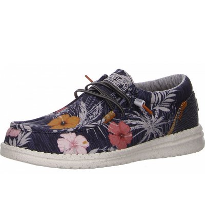Fusion Slipper in blau kombi.